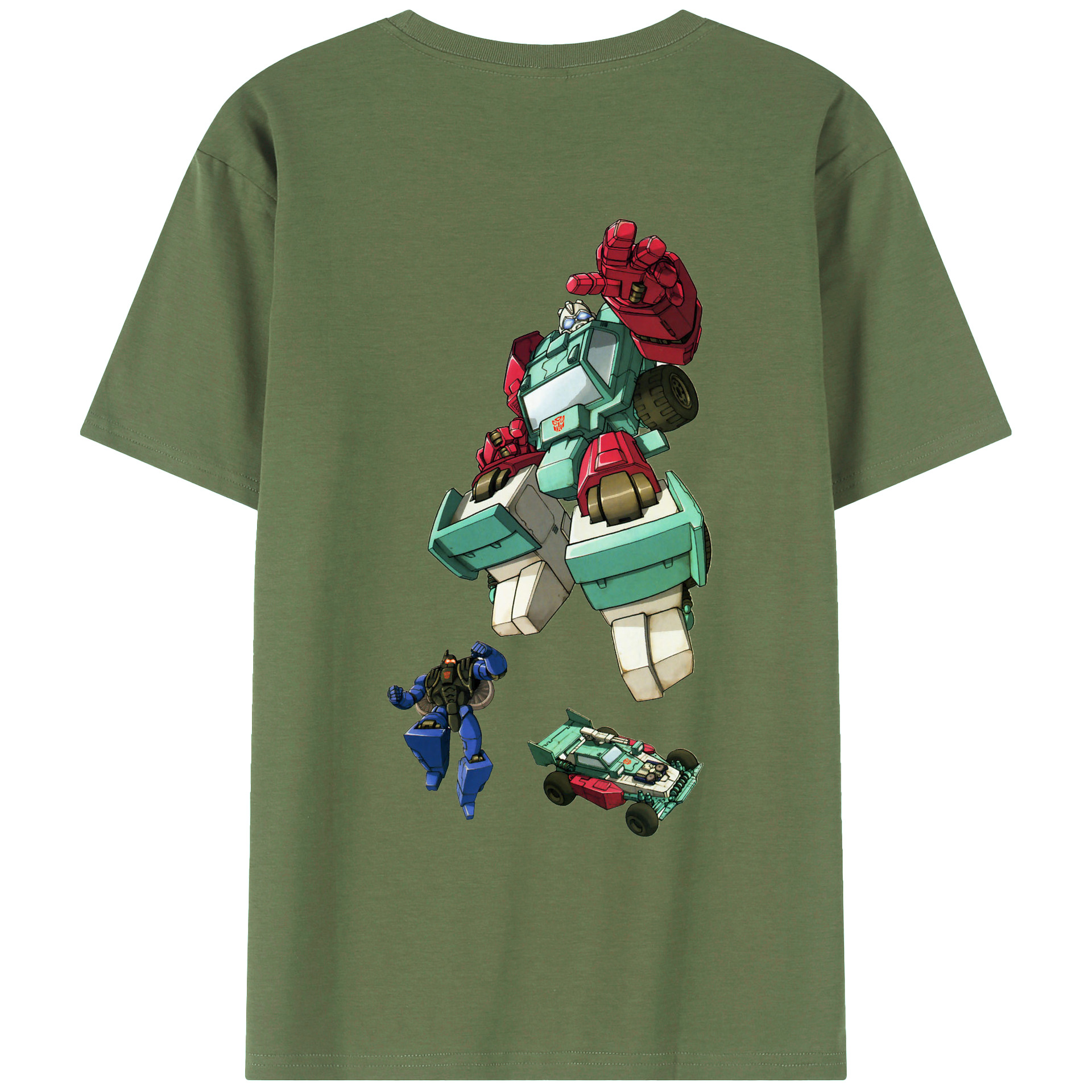 （画像用）  綿100％ メンズ半袖Tシャツ（バックプリント） 通気性